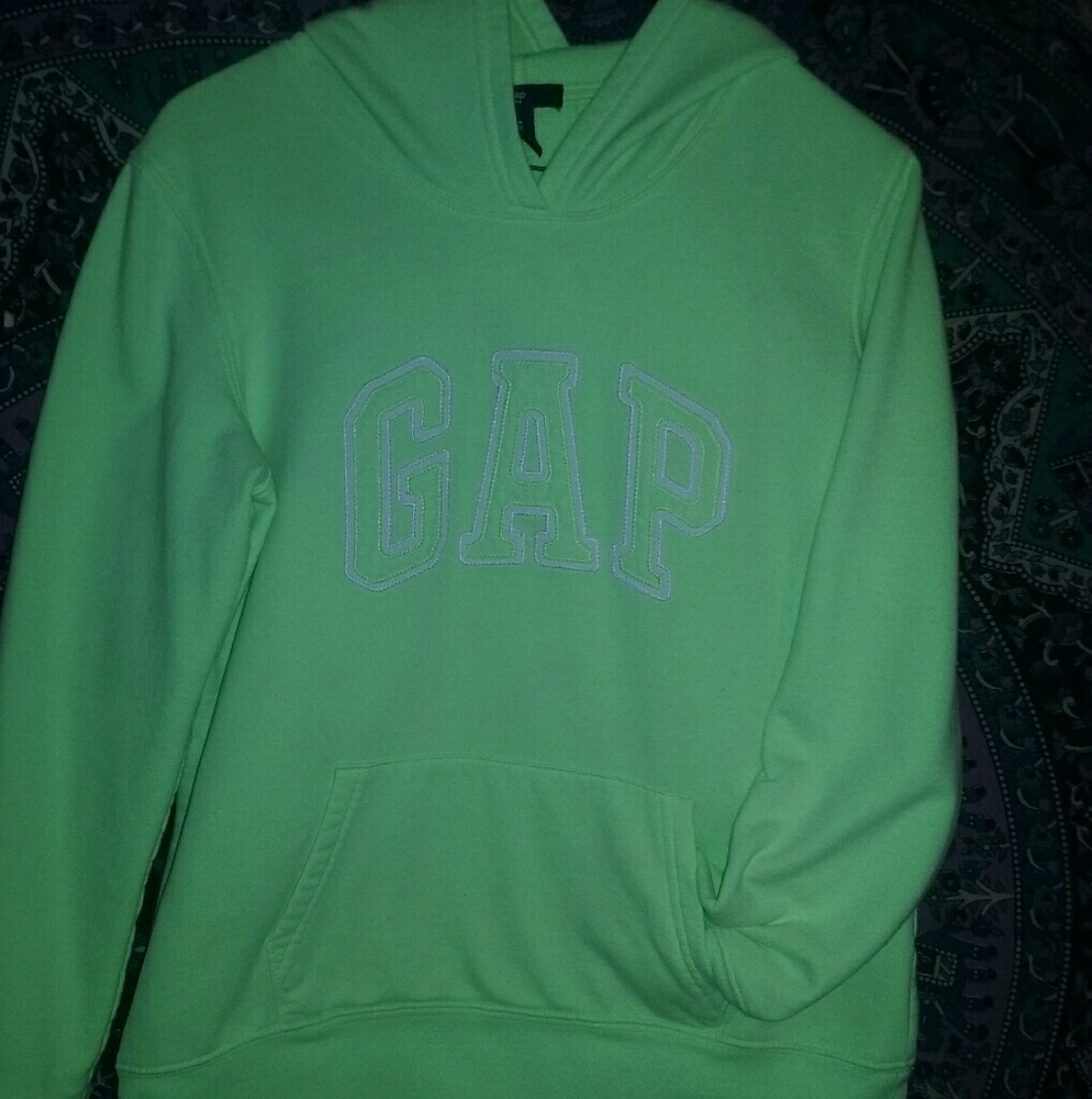 Gap Size Medium Yellow & White Hoodie
